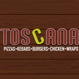 Toscana's Pizza logo.